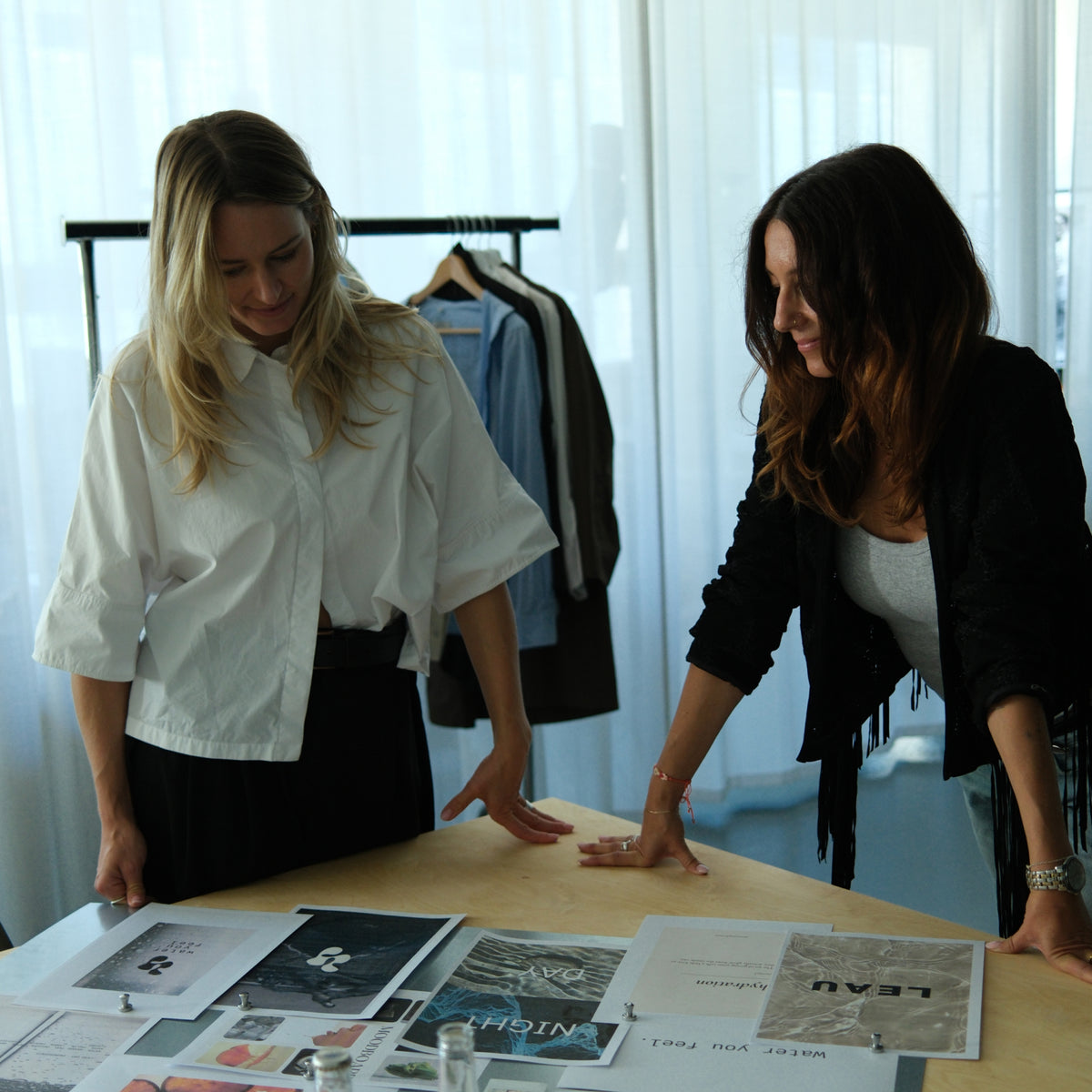 Kiara And Nicole founders of LEAU